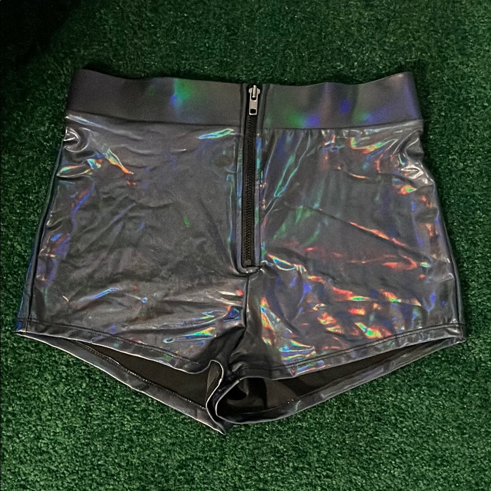 Forever 21 shiny High Waist Shorts